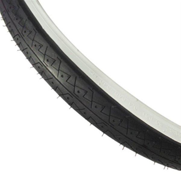 Pneu Bicicleta 26x1.50 Kenda K-154 Slick Faixa Branca